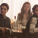 Melina, Narasha, and Yelena hearing the news.